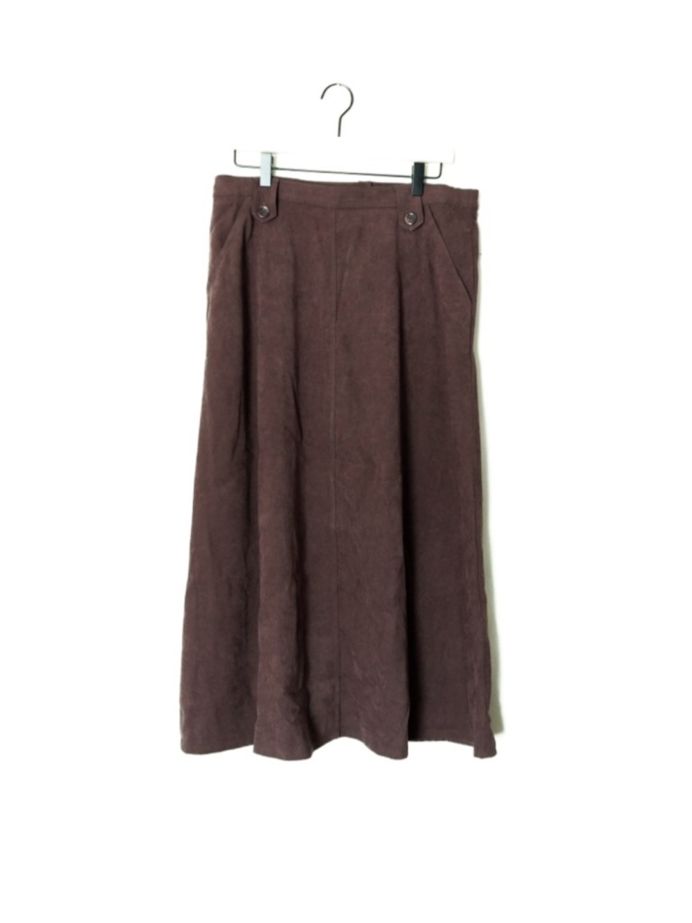 Chadwick’s Real Comfort Brown Suede Whimsigoth Fall Cozy Skirt